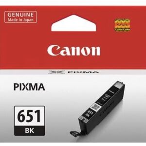 Canon CLI651BK Black Ink Cartridge - NZDEPOT