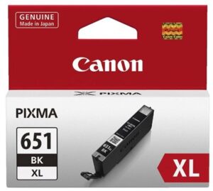 Canon Cli651Xlbk Xl Black High Yield Ink Cartridge Nz Depot - Nz Depot