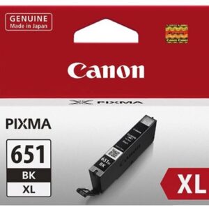 Canon CLI651XLBK XL Black High Yield Ink Cartridge - NZDEPOT