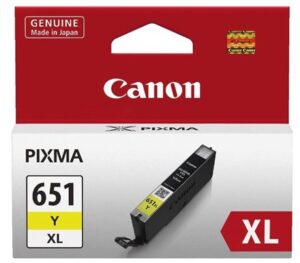 Canon Cli651Xly Yellow High Yield Ink Cartridge Nz Depot - Nz Depot