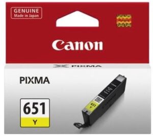 Canon Cli651Y Yellow Ink Cartridge Nz Depot - Nz Depot