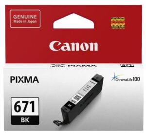 Canon Cli671Bk Black Ink Cartridge Nz Depot - Nz Depot