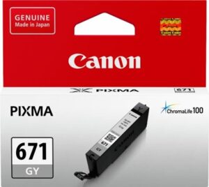 Canon Cli671Gy Grey Ink Cartridge Nz Depot - Nz Depot