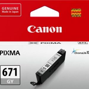 Canon CLI671GY Grey Ink Cartridge - NZDEPOT