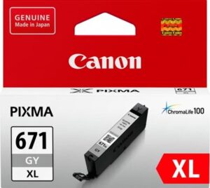 Canon Cli671Xgy Grey High Yield Ink Cartridge Nz Depot - Nz Depot