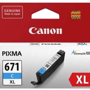 Canon CLI671XLC Cyan High Yield Ink Cartridge - NZDEPOT