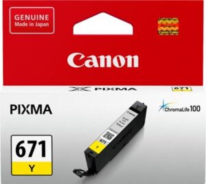 Canon Cli671Y Yellow Ink Cartridge Nz Depot - Nz Depot