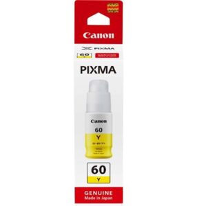 Canon Gi60Y Yellow Pixma Endurance Ink Bottle Nz Depot - Nz Depot