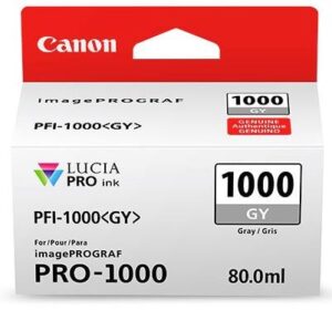 Canon Pfi 1000Gy Grey Ink Tank Nz Depot - Nz Depot