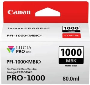 Canon Pfi 1000Mbk Matte Black Ink Tank Nz Depot - Nz Depot