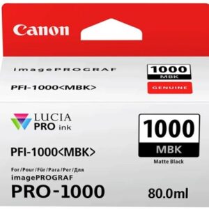 Canon PFI-1000MBK Matte Black Ink Tank - NZDEPOT