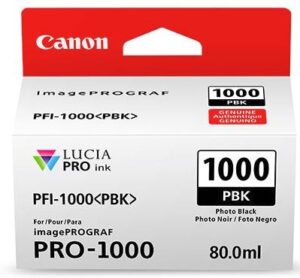 Canon Pfi 1000Pbk Pigment Black Ink Tank Nz Depot - Nz Depot