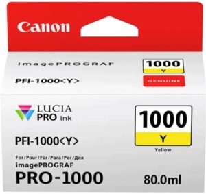 Canon Pfi 1000Y Yellow Ink Tank Nz Depot - Nz Depot