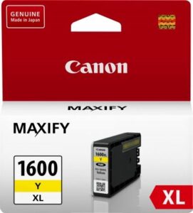 Canon Pgi1600Xly Yellow High Yield Ink Cartridge Nz Depot - Nz Depot