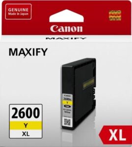 Canon Pgi2600Xly Yellow High Yield Ink Cartridge Nz Depot - Nz Depot