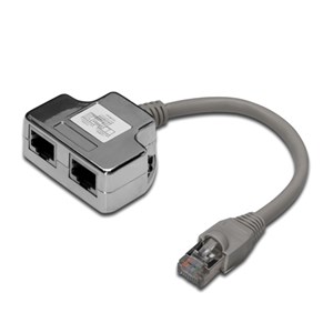 Digitus CAT5e RJ45 Data/Data Splitter - NZDEPOT