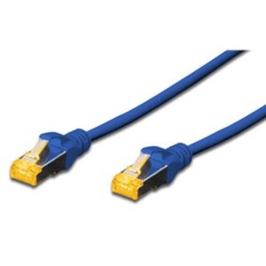 Digitus S-FTP CAT6A Patch Lead - 0.25M Blue - NZDEPOT