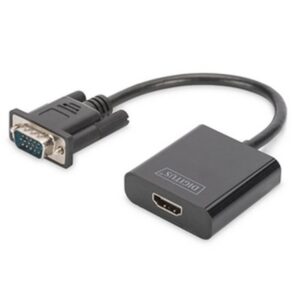 Digitus Vga To Hdmi Video Adapter Full Hd Audio .15M Nz Depot - Nz Depot