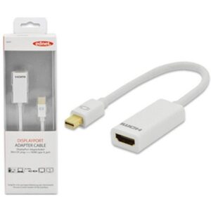 Ednet mini DisplayPort v1.1 (M) to HDMI Type A (F) 0.15m Adapter Cable - NZDEPOT