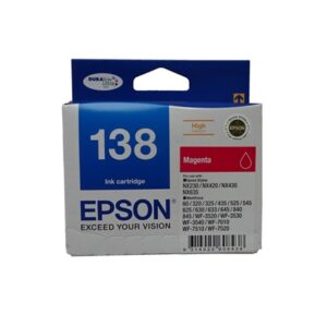 Epson 138 Magenta High Yield Ink Cartridge - NZDEPOT