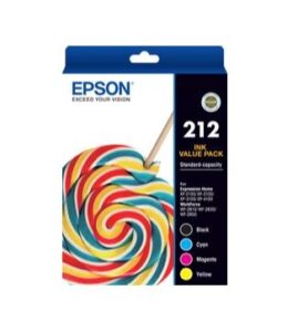 Epson 212 Value Pack Bkcmy Ink Cartridges Nz Depot - Nz Depot