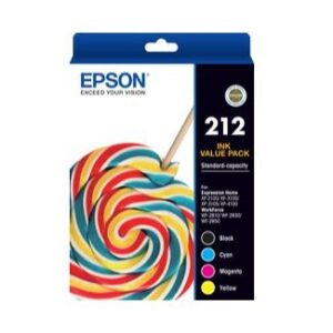 Epson 212 Value Pack BK/C/M/Y Ink Cartridges - NZDEPOT