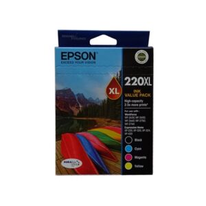 Epson 220Xl 4 Ink High Yield Ink Cartridge Value Pack Nz Depot - Nz Depot