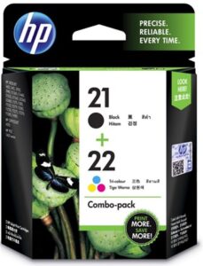 Hp 21 Black 22 Tri Color Ink Cartridge Combo Pack Nz Depot - Nz Depot