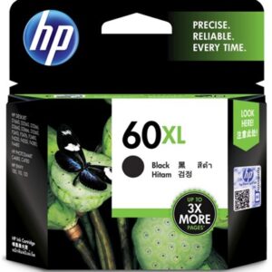 HP 60XL High Yield Black Ink Cartridge - NZDEPOT