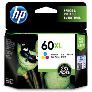 HP 60XL High Yield Tri-Colour Ink Cartridge - NZDEPOT