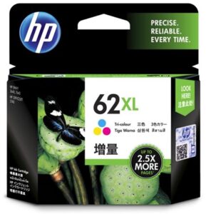 Hp 62Xl Tri Colour High Yield Ink Cartridge Nz Depot - Nz Depot