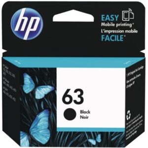 HP 63 Black Original Ink Cartridge - NZDEPOT