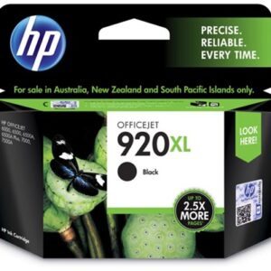 HP 920XL Black High Yield Ink Cartridge - NZDEPOT