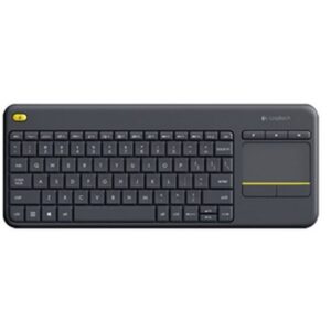 Logitech K400 Plus Wireless Keyboard with Touch Pad Black - NZDEPOT