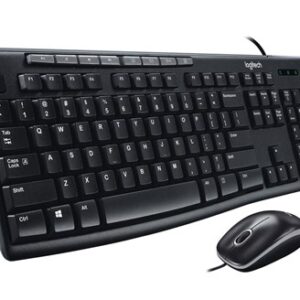 Logitech MK200 Wired USB Keyboard and Mouse - NZDEPOT