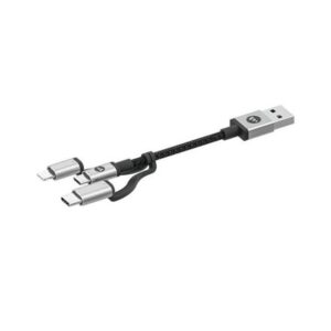 Mophie Tri Tip Cable 1M Black Nz Depot - Nz Depot