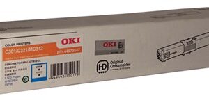 OKI 44973547 Cyan Toner - NZDEPOT