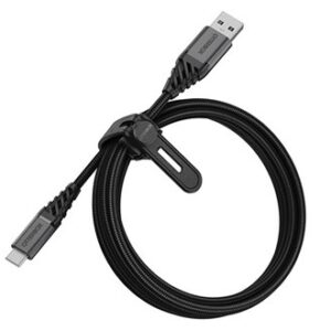 Otterbox Cable USB-A to USB-C 2M Premium Dark Ash - NZDEPOT