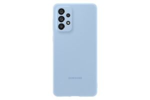 Samsung A73 Silicone Cover Artic Blue Nz Depot - Nz Depot