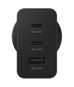 Samsung Charging 65W Power Adapter Trio Black Nz Depot - Nz Depot