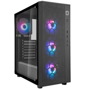 Silverstone Fara R1 Pro V2 Atx Black Mid Tower Case Argb Nz Depot - Nz Depot