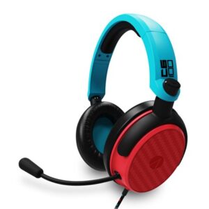 Stealth C6 100 Gaming Headset Neon Bluered Nz Depot - Nz Depot