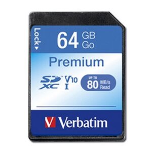 Verbatim Premium Sdxc Class 10 Card 64Gb Nz Depot - Nz Depot