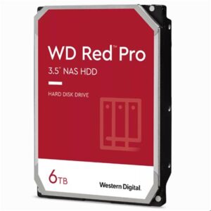 Wd Red Pro Sata 3.5 7200Rpm 256Mb 6Tb Nas Hdd 5Yr Wty Nz Depot - Nz Depot