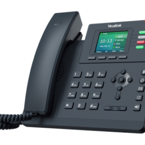 Yealink SIP-T33G IP Phone, Dual Gigabit Ethernet, 320 x 240 backlit Colour LCD, PoE - NZDEPOT