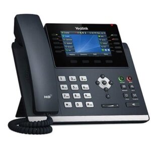 Yealink SIP-T46U IP Phone, Dual GigE, Backlit Colour LCD, PoE - NZDEPOT