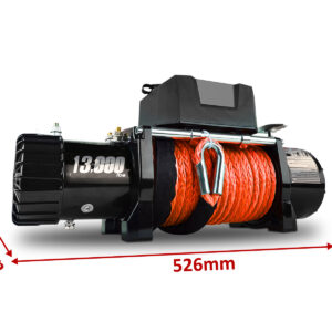 13000lbs Winch Set-Syn. Rope