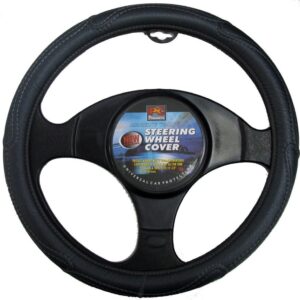 38cm Rough Leather Look Steering Wheel Cover- Protects your steering wheel from scratches- Stylish design that adds comfort and style- Hides scuffs from damaged wheels- Great for long distance driving- Made from durable top quality materialStarting as a one-man operation in 1984