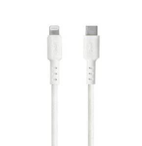 3Sixt Tough Usb C To Lightning Cable 1.2M White Nz Depot - Nz Depot