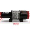 4500lbs Winch-Steel rope -